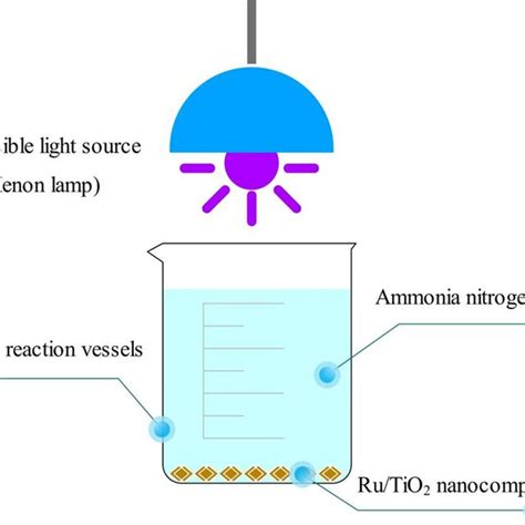 Schematic showing the photocatalytic reaction device | Download ...