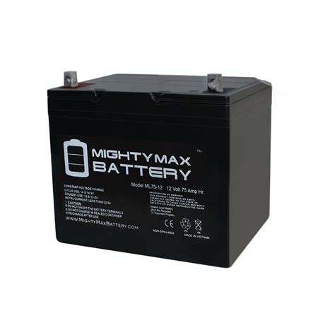 Mighty Max Group 24 75 Ah Power Wheelchair Battery Accessibility