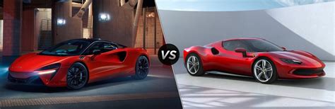 Mclaren Artura Vs Ferrari Gtb