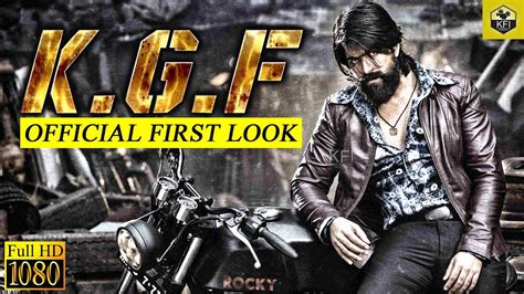 Kgf Official Hd First Look Video Motion Poster Yash Kgf Movie New