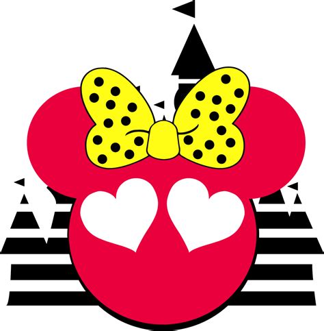 Minnie Mouse Head Svg Disney Castle Svg Instant Download F Inspire