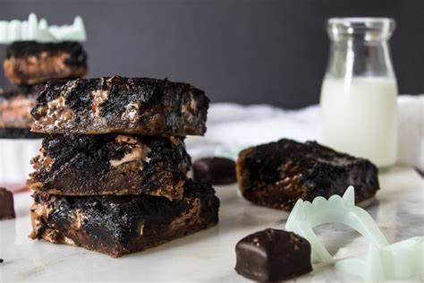 Brown Butter Blondie Dark Chocolate Brownie Candy Swirl Bars Pass The