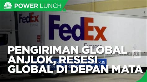 Fedex Pengiriman Global Drop Resesi Global Di Depan Mata Youtube