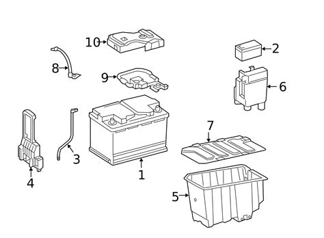 Genuine Battery For 2019 2024 Mercedes Benz Oem Part 001 982 82 08