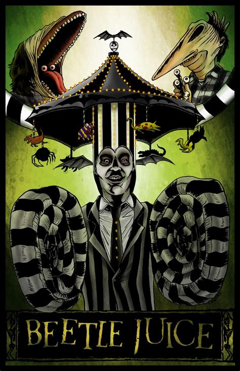 Beetlejuice Beetlejuice Beetlejuice Stunning Fan Art From The Tim