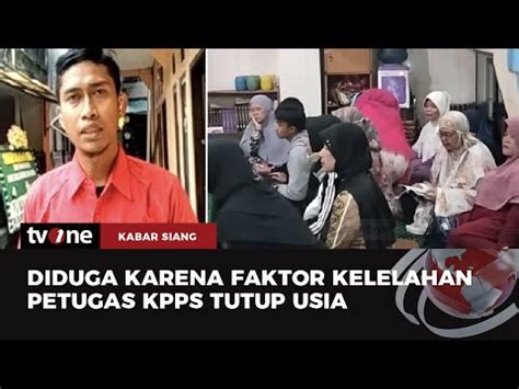 Anggota Kpps Yang Meninggal Dunia Di Bandung Bertambah Orang Kabar