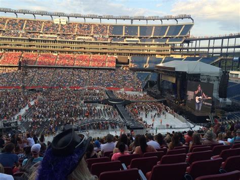 Gillette Stadium Concert Floor Plan