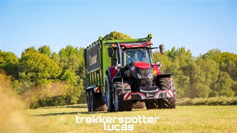 Gras Hakselen En Inkuilen Met Loonbedrijf Prenger Case New Holland