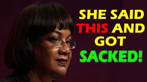 Breaking Diane Abbott Just Got Fired What Happened Youtube