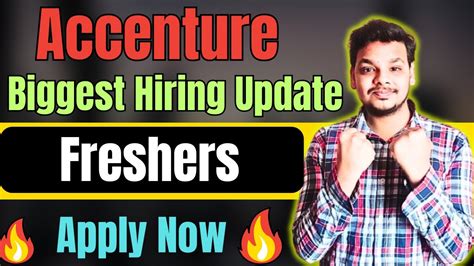 Accenture Biggest Hiring Update Off Campus Drive For