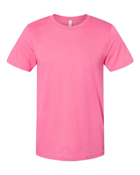 Bella Canvas 3001cvc Unisex Short Sleeve Heather Jersey Tee