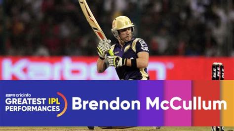 Greatest IPL performances: Brendon McCullum's 158 not out vs RCB ...