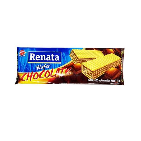 Galleta Wafer De Chocolate Gr Renata Gran Feria Pzo