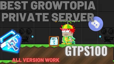 BEST GROWTOPIA PRIVATE SERVER 2022 GTPS100 3 99 FREE 200BGL