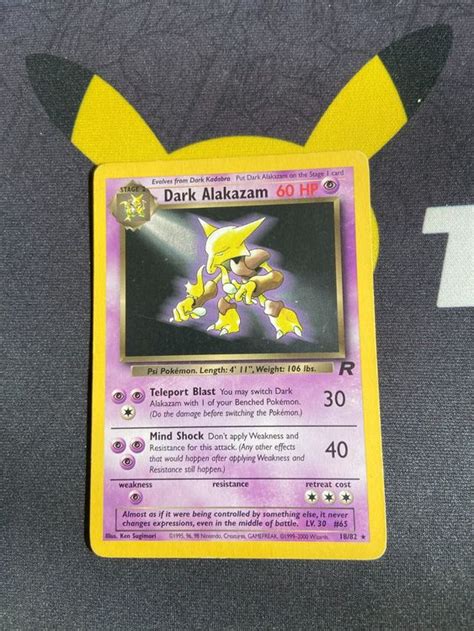 Dark Alakazam Team Rocket Kaufen Auf Ricardo