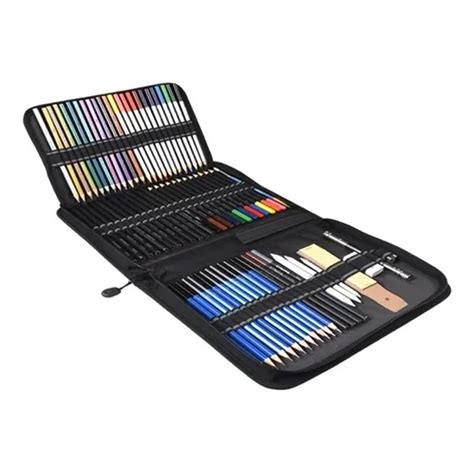 Estuche 72 Lápices De Colores Dibujo Profesional