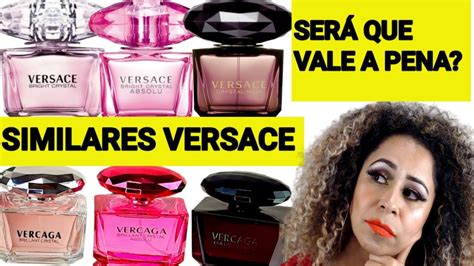 PERFUMES VERCAGA SIMILAR A LINHA CRISTAL DE VERSACE YouTube