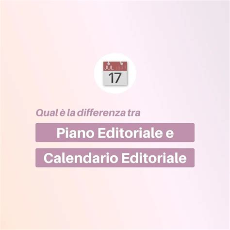 Piano Editoriale O Calendario Editoriale Marketing Social Media