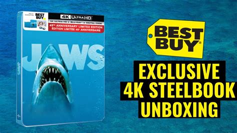 Jaws 45th Anniversary Best Buy Exclusive Limited Edition 4k Ultra Hd