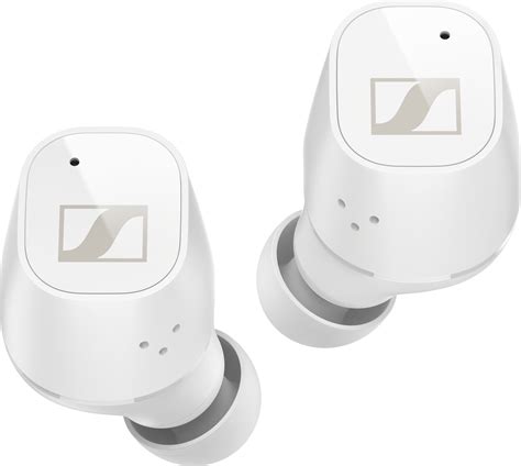 Best Buy Sennheiser CX Plus True Wireless Earbud Headphones White CX