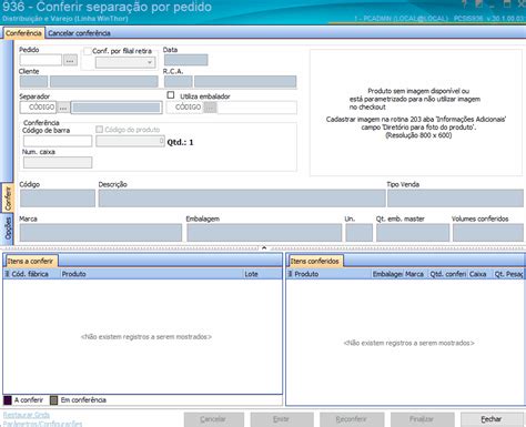 Wint Como Proceder Para Visualizar Os Funcion Rios Embaladores Na