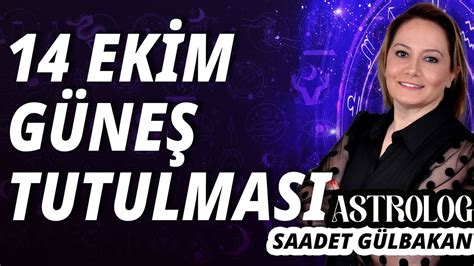 Saadet G Lbakan Ile Astroloji Teraziler Dikkat N M Zdeki Y L Sizin