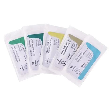 Disposable Absorbable Surgical Suture With Needle Nylon Monofilament