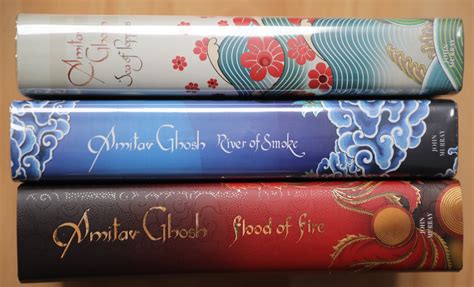 Amitav Ghosh - Ibis Trilogy signed first edition set