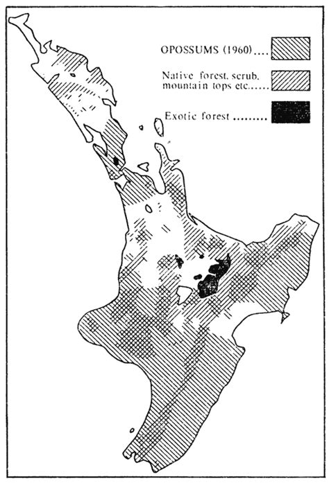 Opossum Habitat Map