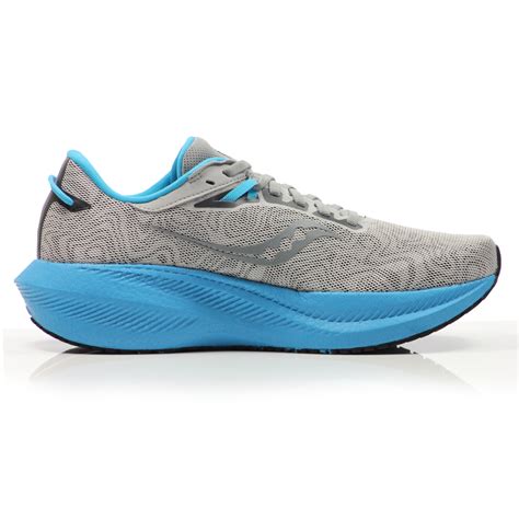 Saucony Triumph 21 Mens Running Shoe Echo Silver The Running Outlet