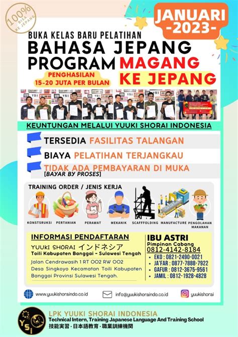 BUKA KELAS BARU DI BANGGAI UNTUK PELATIHAN BAHASA JEPANG PROGRAM MAGANG