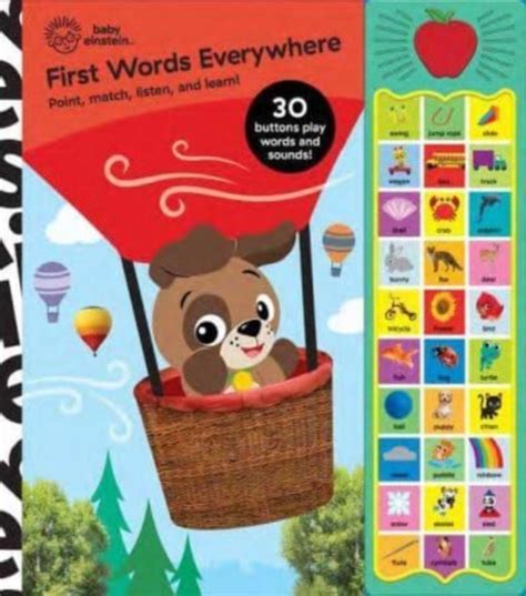 Baby Einstein First Words Sound Book by PI Kids, P I Kids | Shakespeare ...