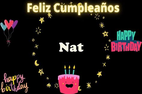 Animados S Imágenes Feliz Cumpleaños Nat Imagenes Bonitas