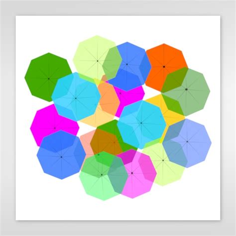 Colorful umbrellas - Layla Oz