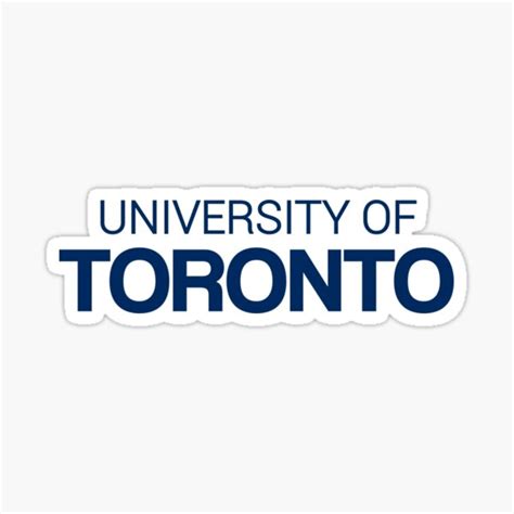 University Of Toronto Stickers Redbubble