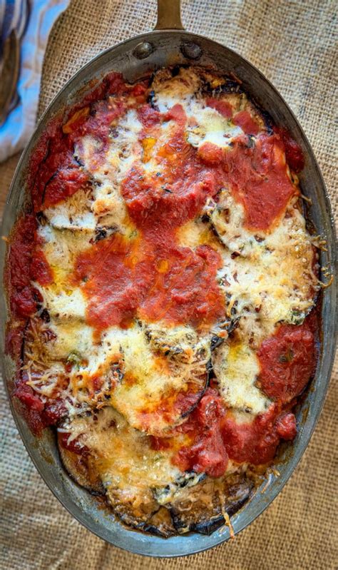 Roasted Eggplant Parmesan Parmigiana Di Melanzane Our Italian Table