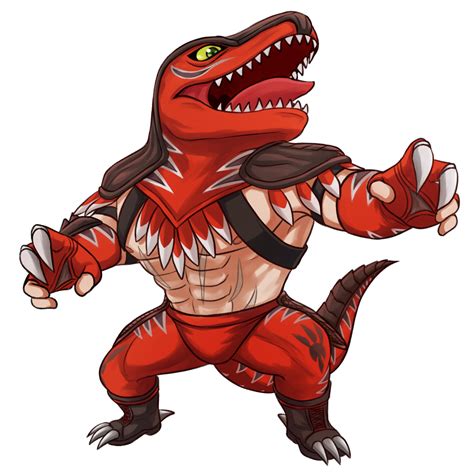 Commission King Of Dinosaurs Kofxv Chibi By Dilaneko On Deviantart