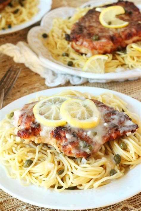 Chicken Scallopini With Easy Piccata Sauce The Anthony Kitchen