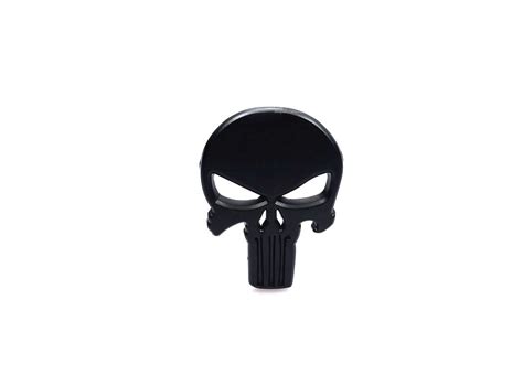 Metal Skull Punisher Sticker Emblem Badge Logo Car Stickers 827 Product1