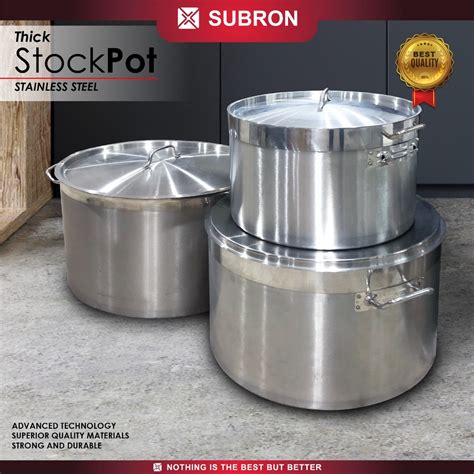 Jual SUBRON Panci Besar Super Tebal Stok Pot 55cm 60cm Sup Soup Masak