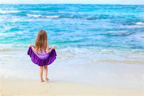 Little Girl Beach Stock Photos, Images and Backgrounds for Free Download