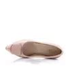 Pantofi eleganți damă din piele naturală 2176 Nude Box Sidefat