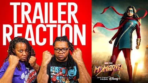 MS MARVEL TRAILER 2 REACTION YouTube