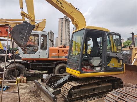 Used Original 6t Mini Track Excavator Japan Komatsu PC60 Crawler Digger