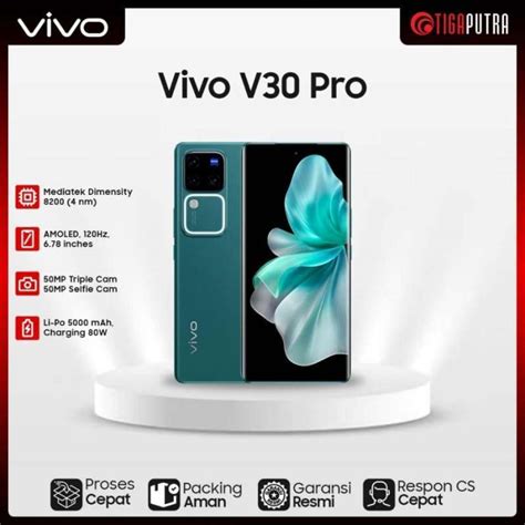 Jual Vivo V30 Pro 5g Ram 12gb Rom 512gb Amoled 120hz 80w