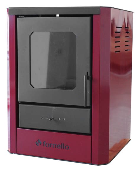 termosemineu pe lemne brichete  carbune fornello rimini bordeaux  kw