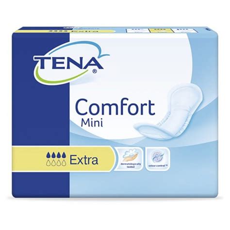 Tena Comfort Mini Pads Extra Dsl Mobility