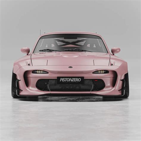 ‘pinky 1995 Mazda Mx 5 Miata Has Cgi Widebody Rx 7 Dna Looks Prettier