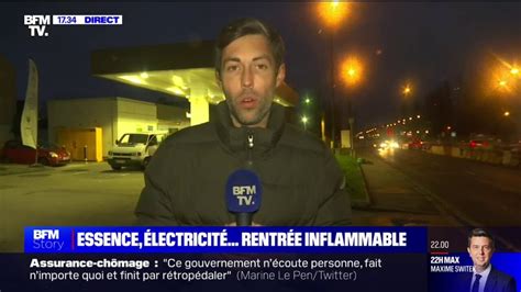 Dans cette station service le litre de diesel dépasse la barre