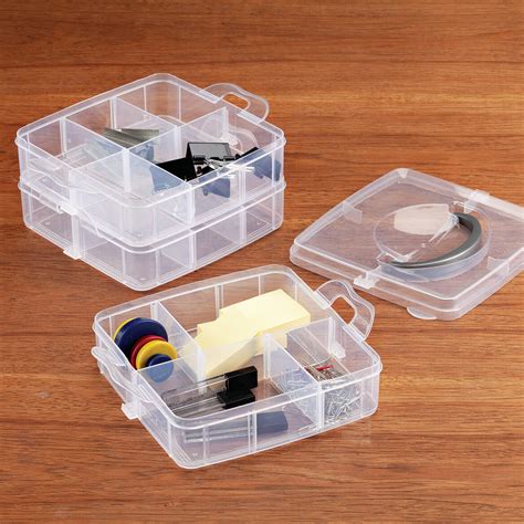 Stackable Craft Storage Box Storage Container Miles Kimball